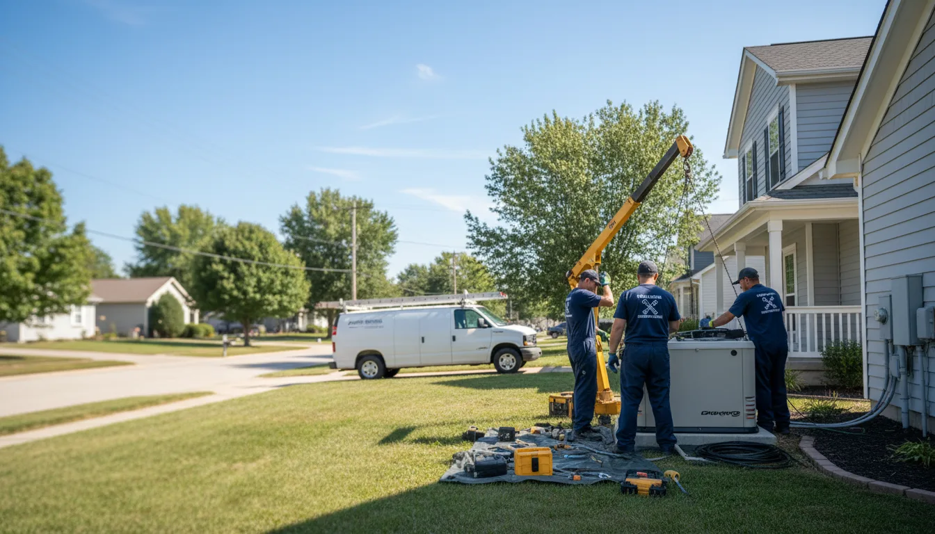 Generator Installation in Cropsey, IL near me